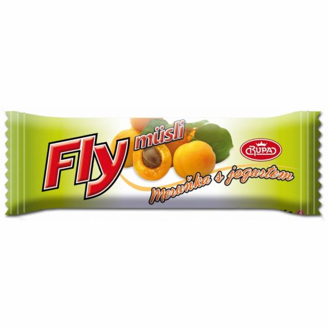 Fotografie - Fly müsli tyčinka meruňka s jogurtem