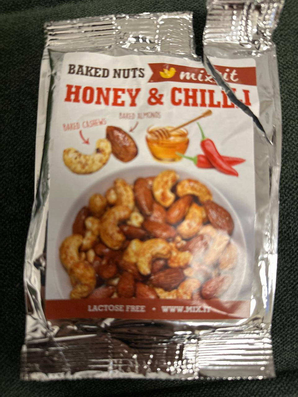 Fotografie - Baked Nuts Honey & Chilli Mixit