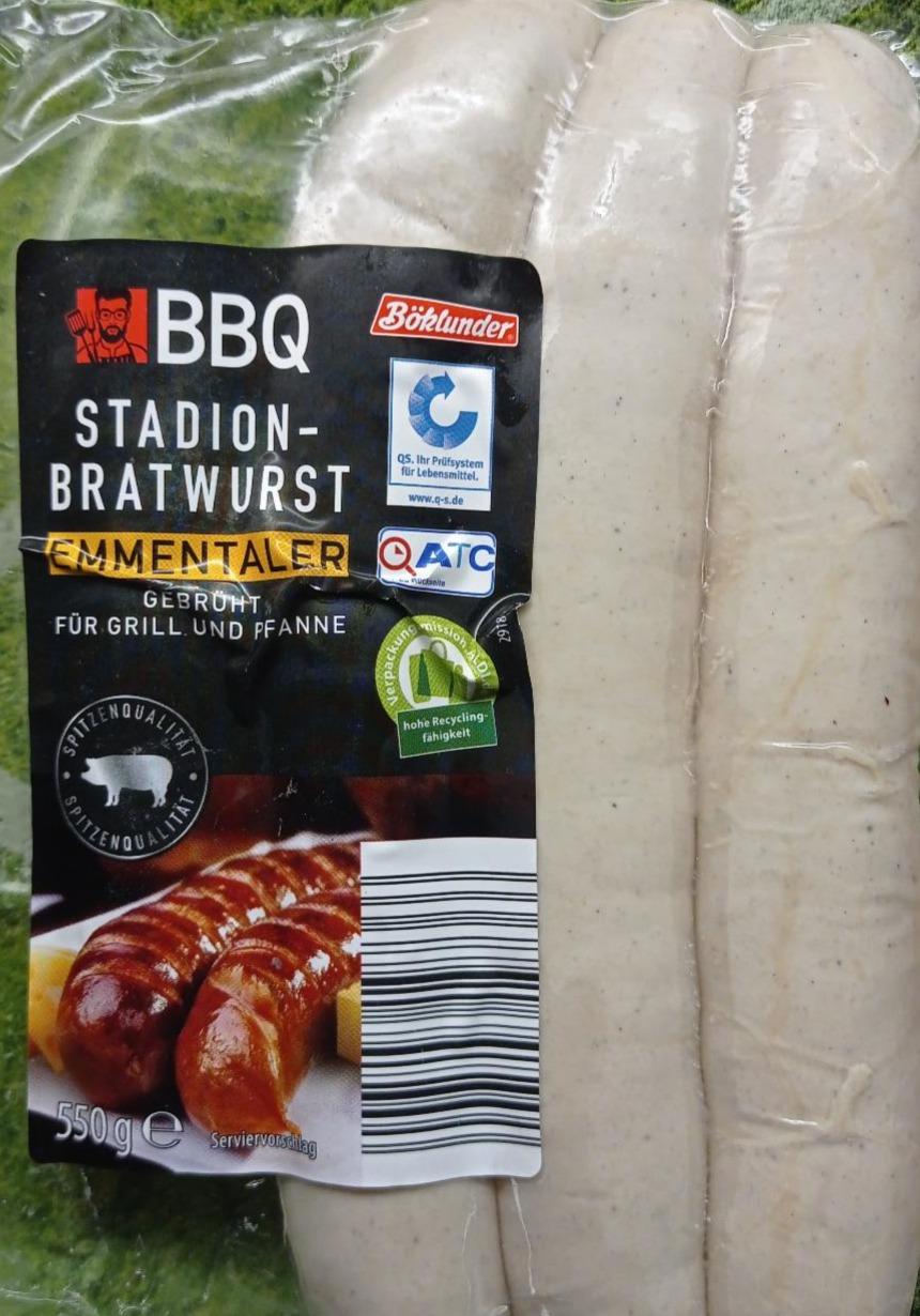 Fotografie - BBQ Stadion Bratwurst Emmentaler Böklunder