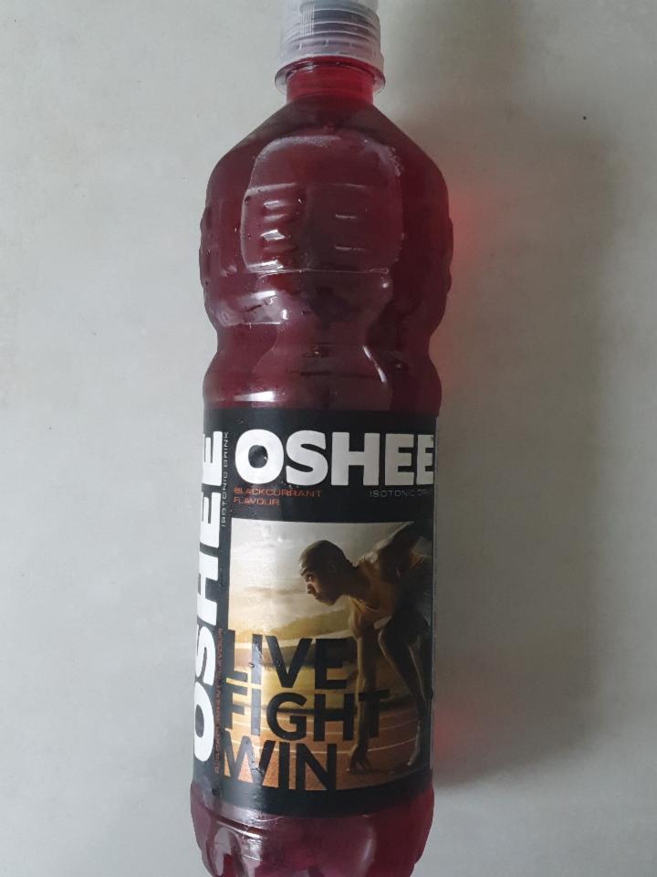 Fotografie - oshee isotonic drink blackcurrant flavour