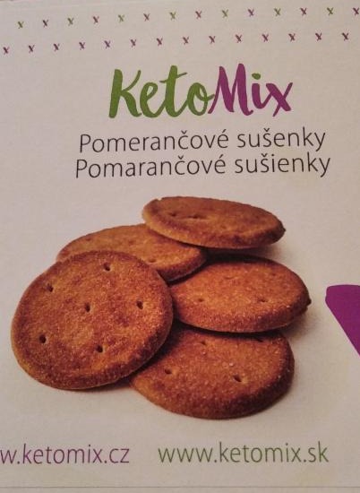 Fotografie - pomarančové sušienky KetoMix