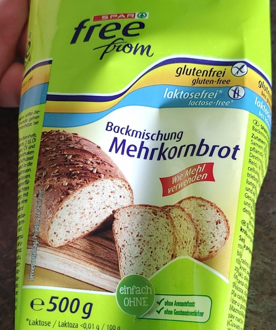 Fotografie - Backmischung Mehrkornbrot Spar free from