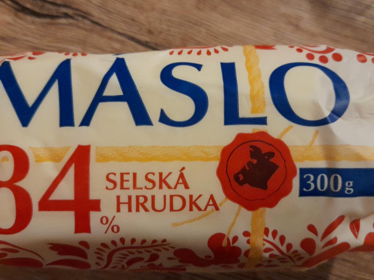 Fotografie - Maslo Selská hrudka 84%