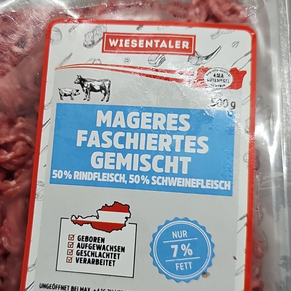 Fotografie - mageres faschiertes gemischt weniger 7% Fett