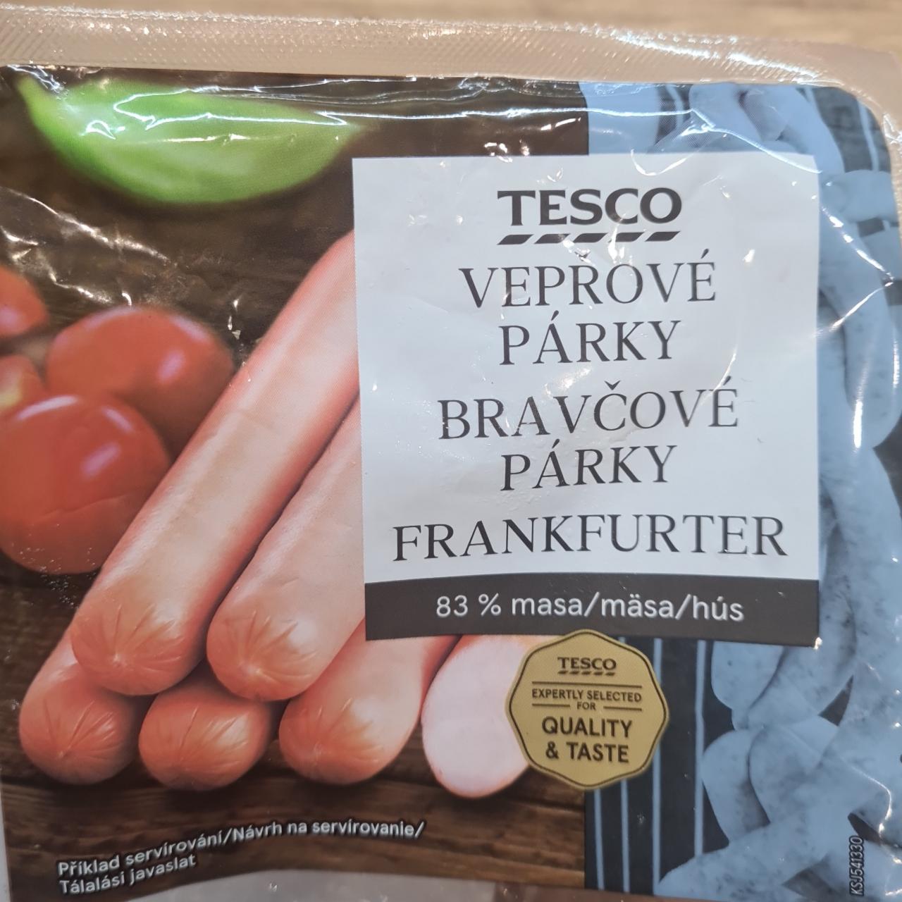 Fotografie - Bravčové Párky Frankfurter Tesco