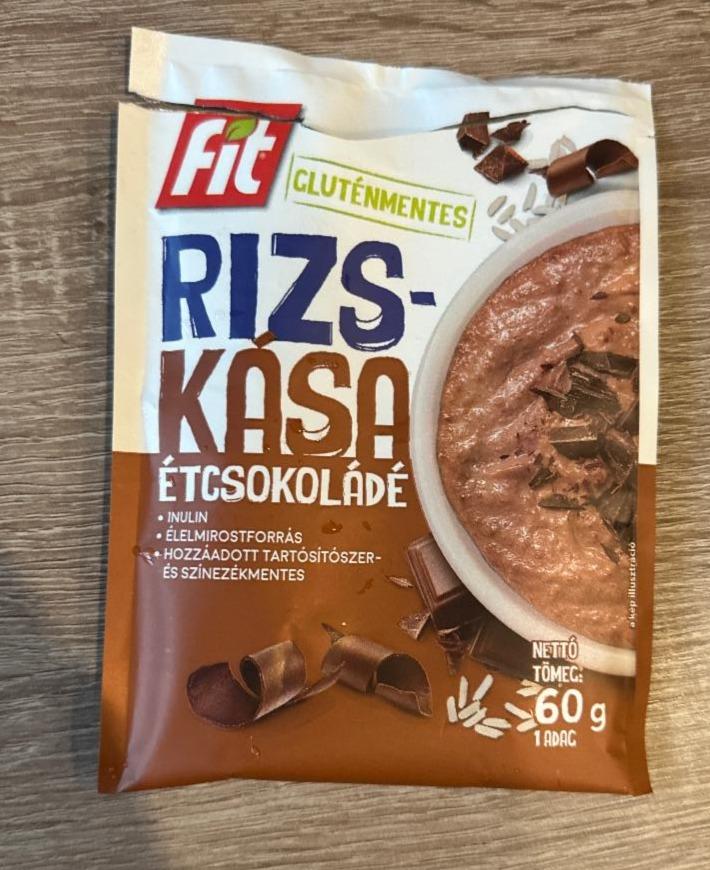 Fotografie - Rizskása Étcsokoládé Fit