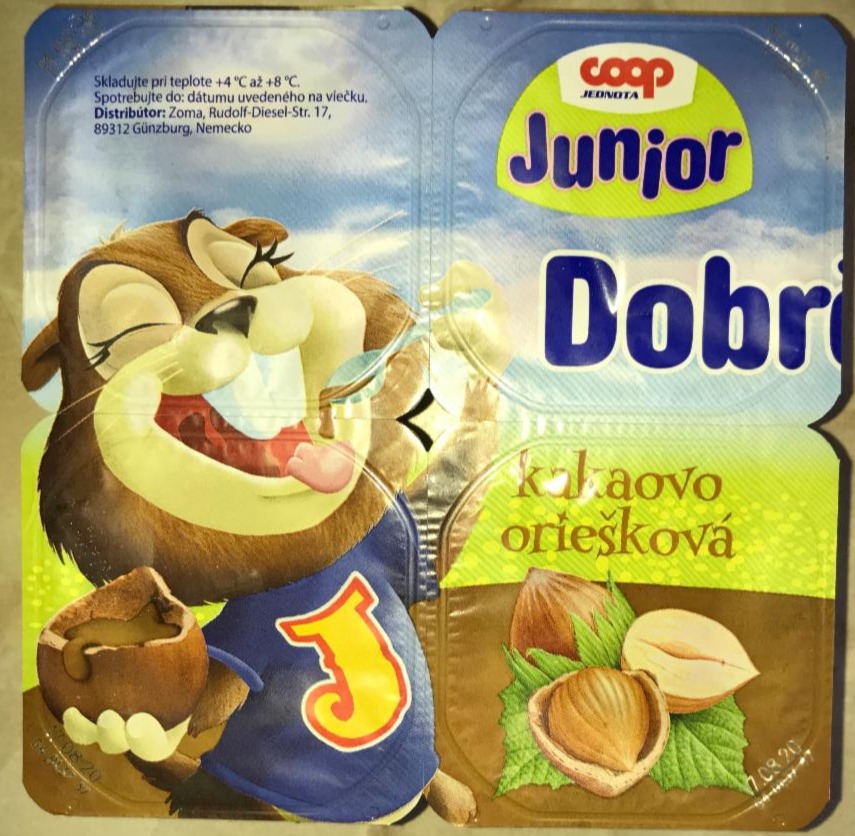 Fotografie - Dobrôtka kakaovo - oriešková Coop Junior