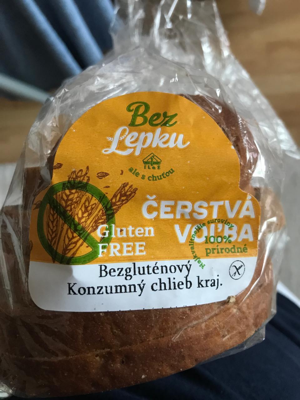 Fotografie - Bezgluténový konzumný chlieb BEZ LEPKU
