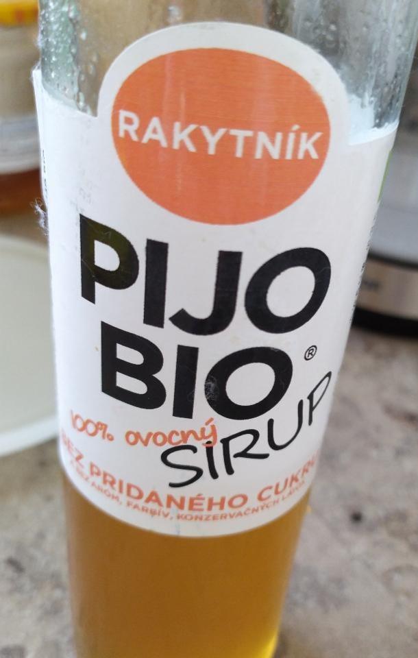 Fotografie - Pijo Bijo sirup rakytnik