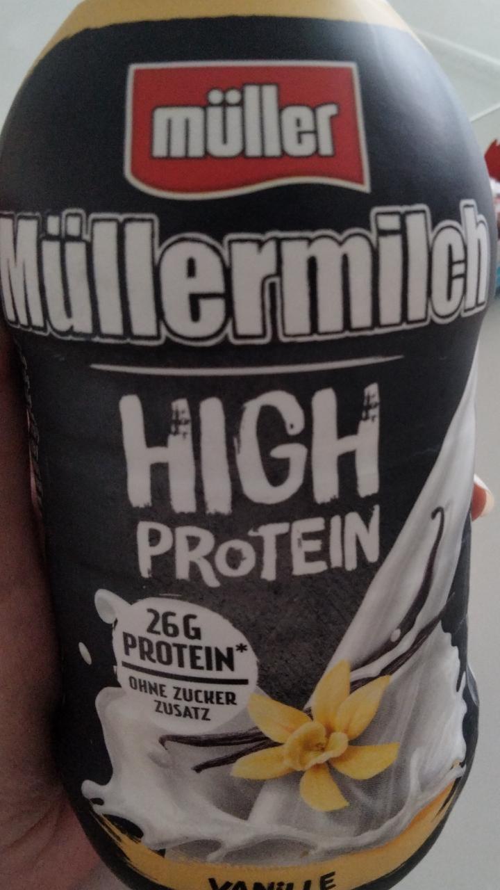 Fotografie - Müllermilch High Protein Vanille