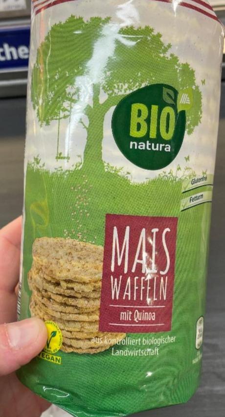 Fotografie - Mais Waffeln mit Quinoa Bio natura
