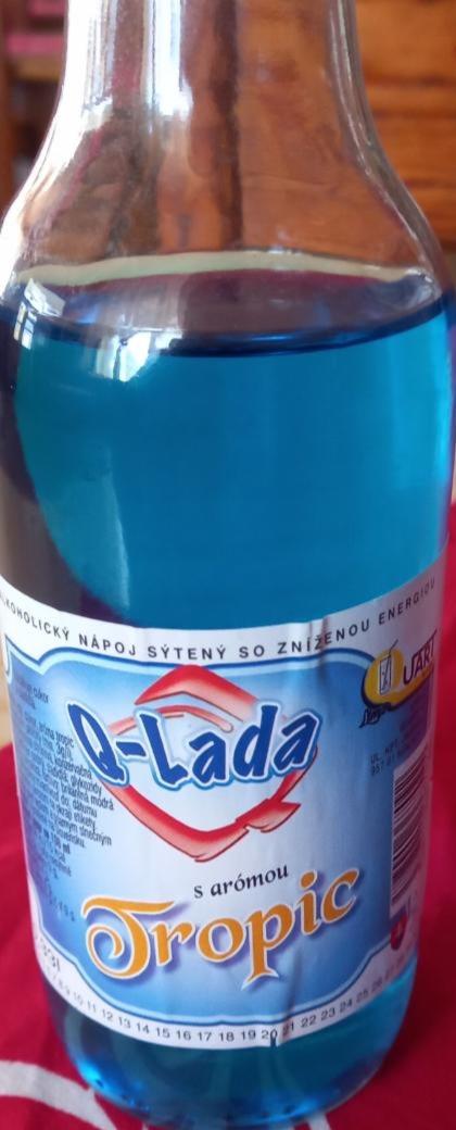Fotografie - nealkoholický nápoj sýtený q lada tropic