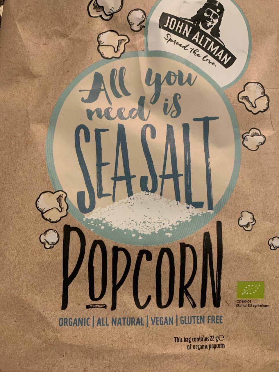 Fotografie - All you need is seasalt popcorn JOHN ALTMAN