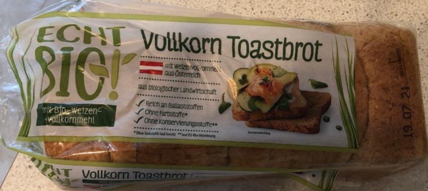 Fotografie - Vollkorn Toastbrot Echt Bio!