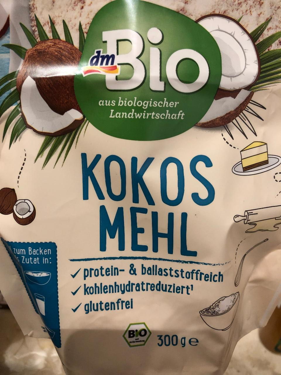 Fotografie - Kokos Mehl dmBio