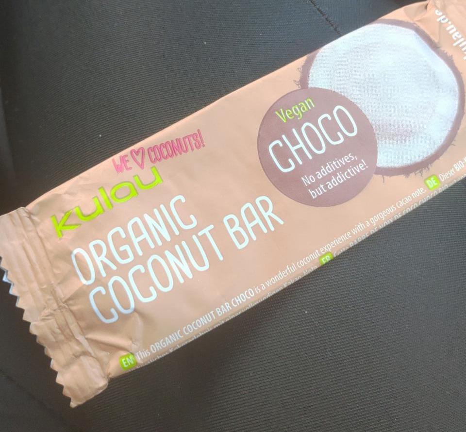 Fotografie - Organic coconut bar Choco Kulau