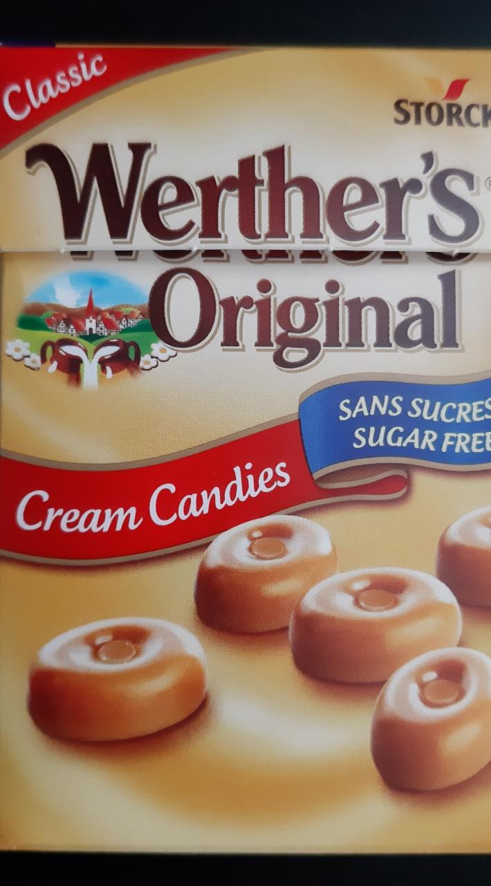 Fotografie - Werther's Original Cream Candies sugar free Storck