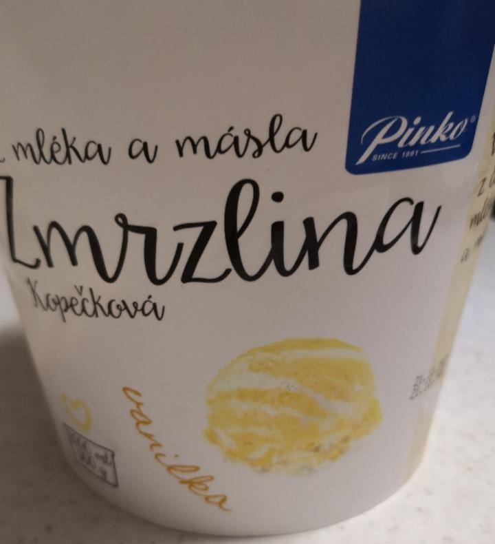 Fotografie - Pinko vanilková zmrzlina