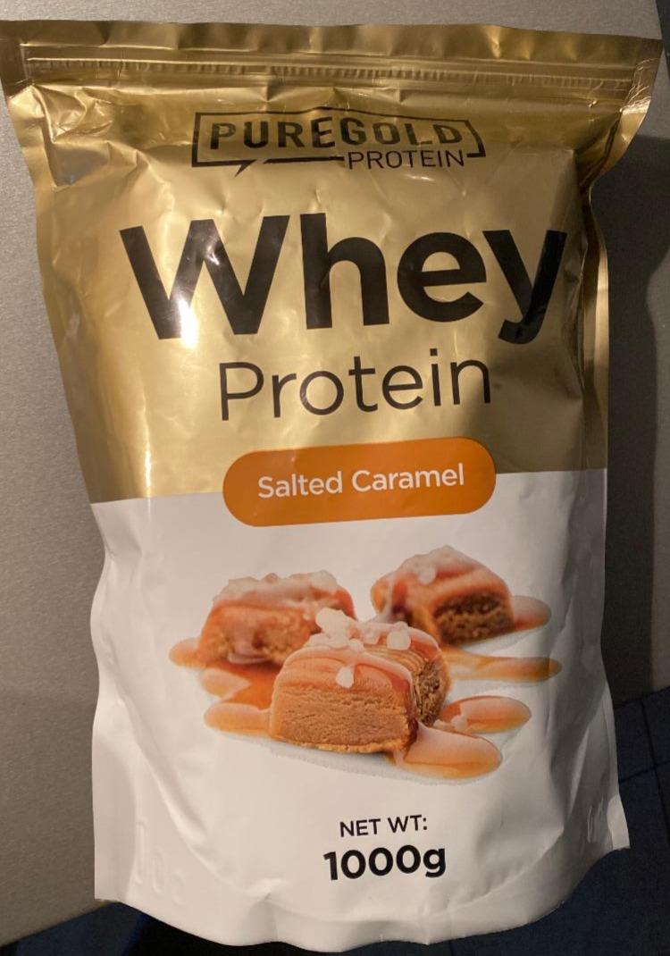 Fotografie - Pure Gold Whey Protein Salted Caramel