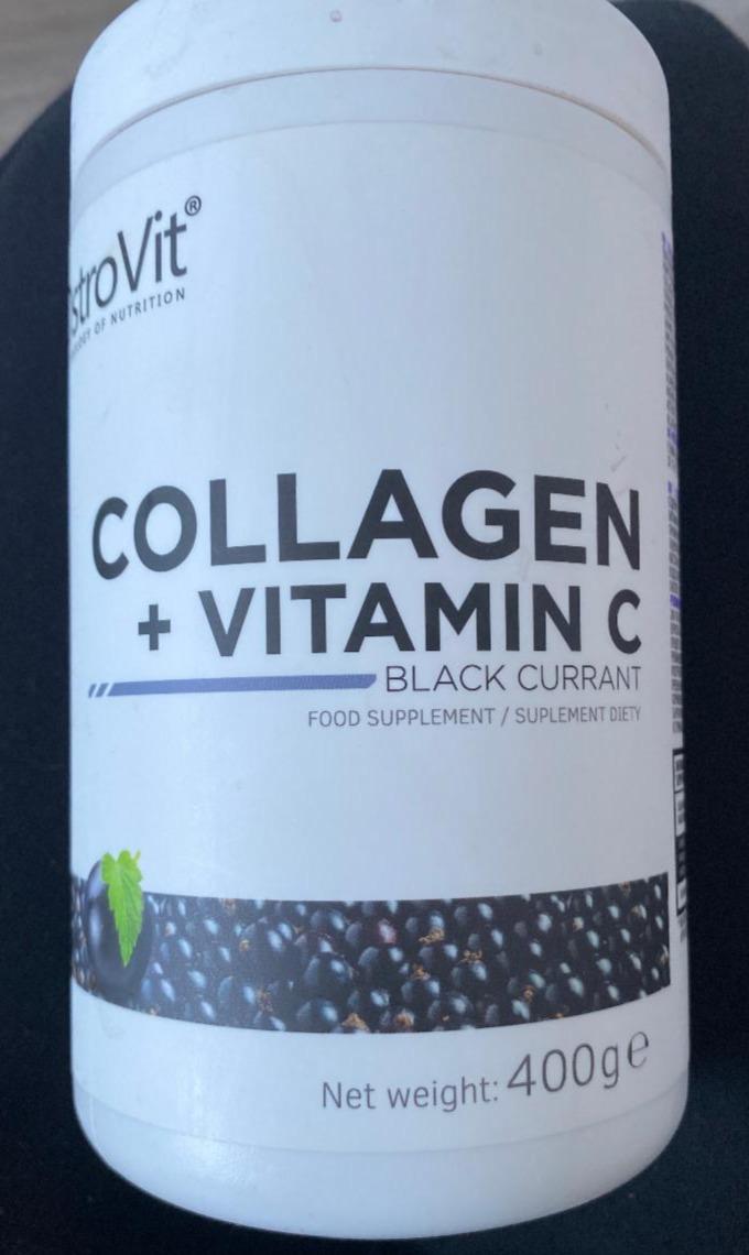 Fotografie - Collagen+Vitamin C Black Currant OstroVit
