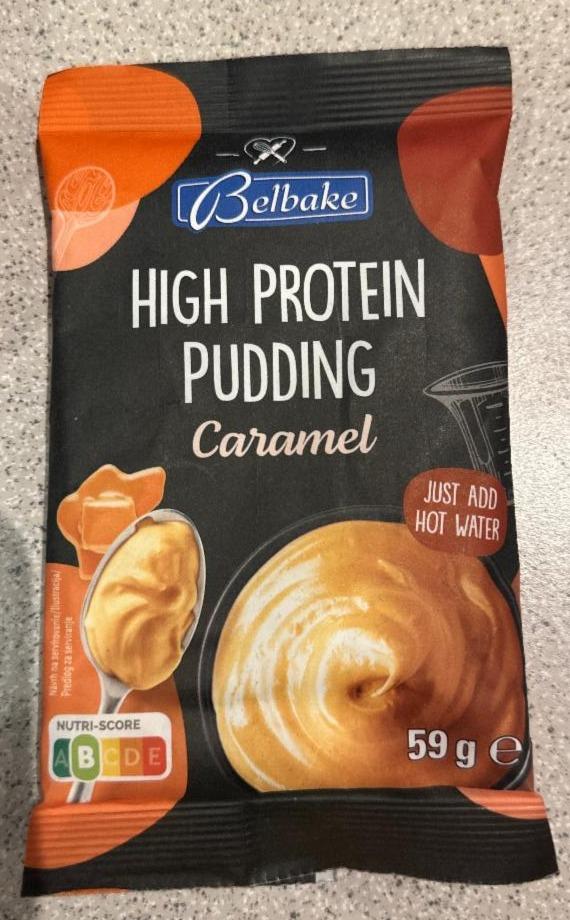 Fotografie - High protein pudding Caramel Belbake