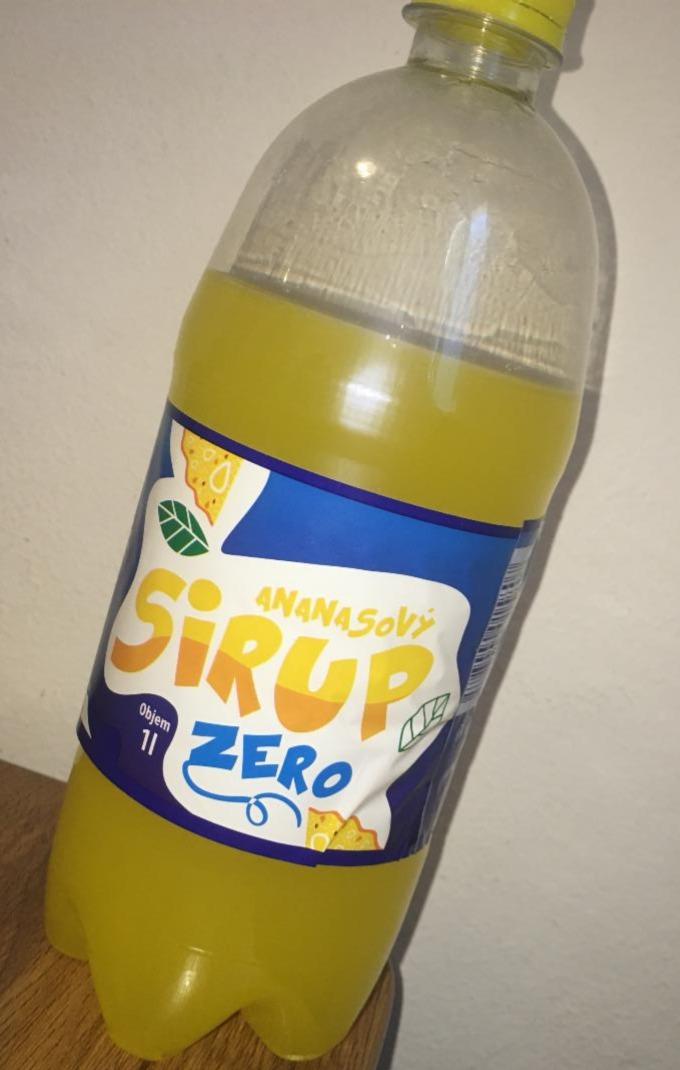 Fotografie - Ananásový sirup Zero