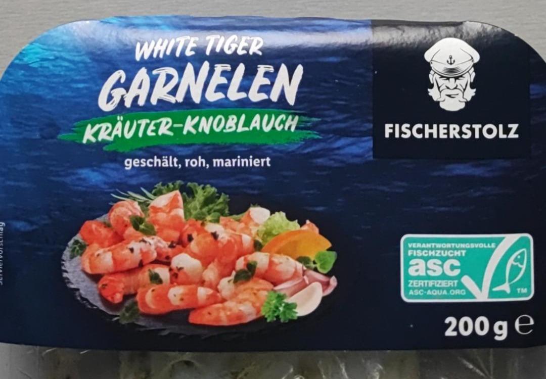 Fotografie - White Tiger Garnelen kräuter - knoblauch FischerStolz