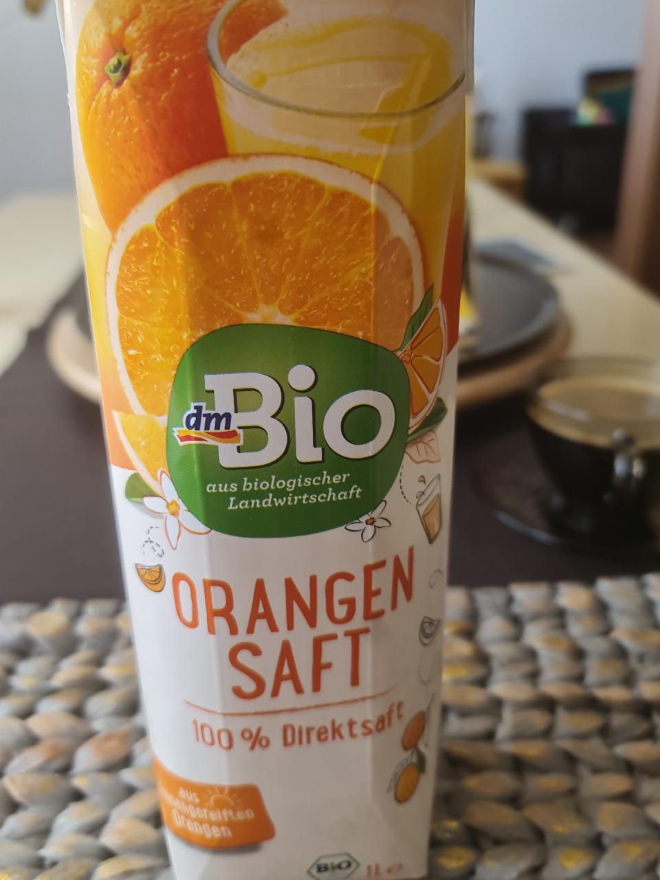 Fotografie - Orangen saft dmBio