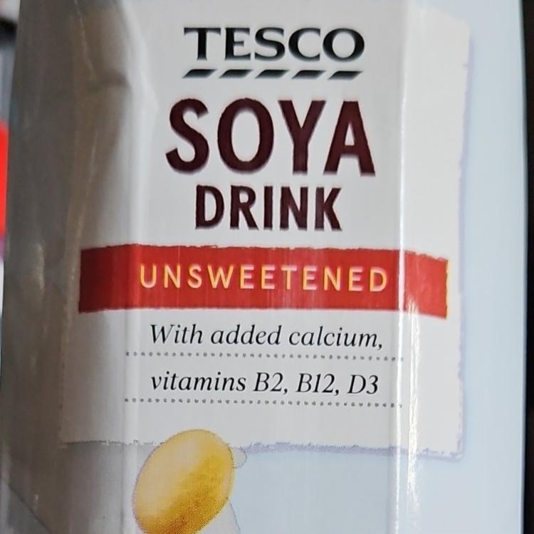 Fotografie - Soya Drink Unsweetened Tesco