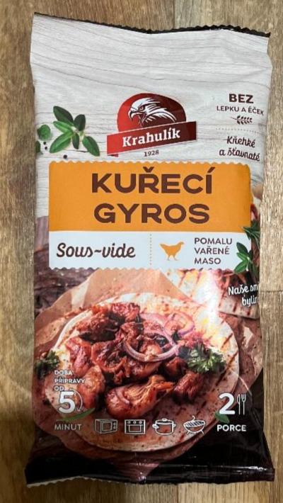 Fotografie - Kuřecí Gyros Sous-vide Krahulík