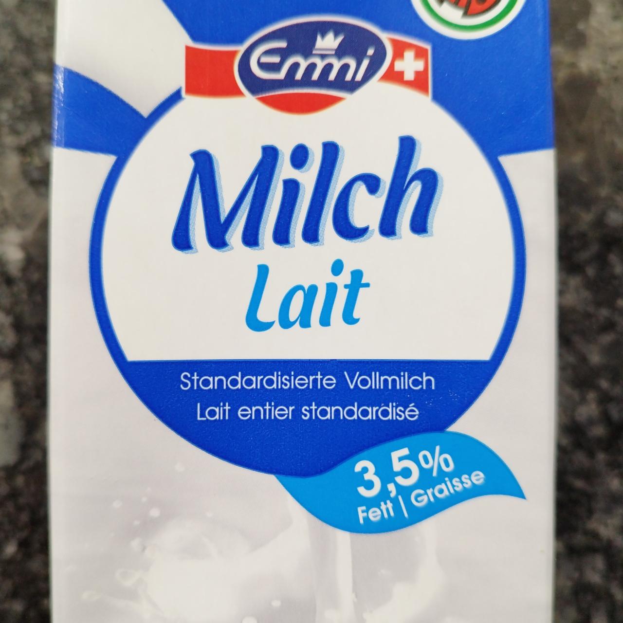 Fotografie - Milch 3,5% Fett Emmi