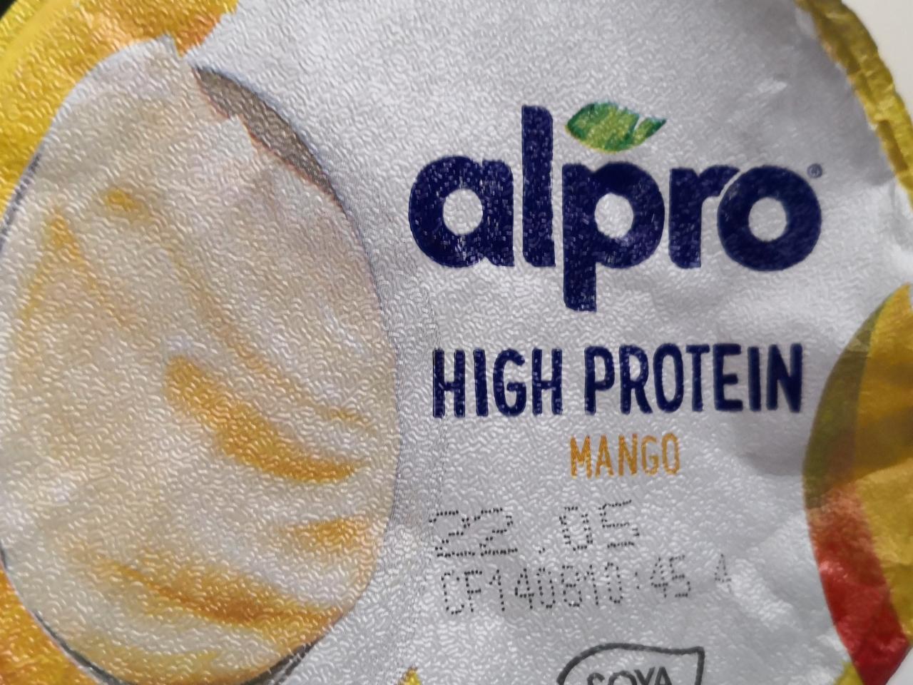 Fotografie - Alpro skyr mango