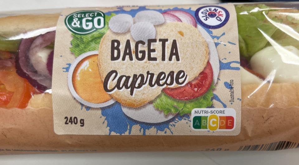 Fotografie - Bageta Caprese Select&Go