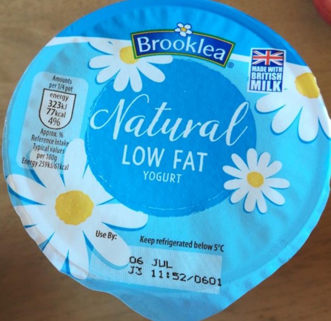 Fotografie - Low Fat Natural Yogurt Brooklea