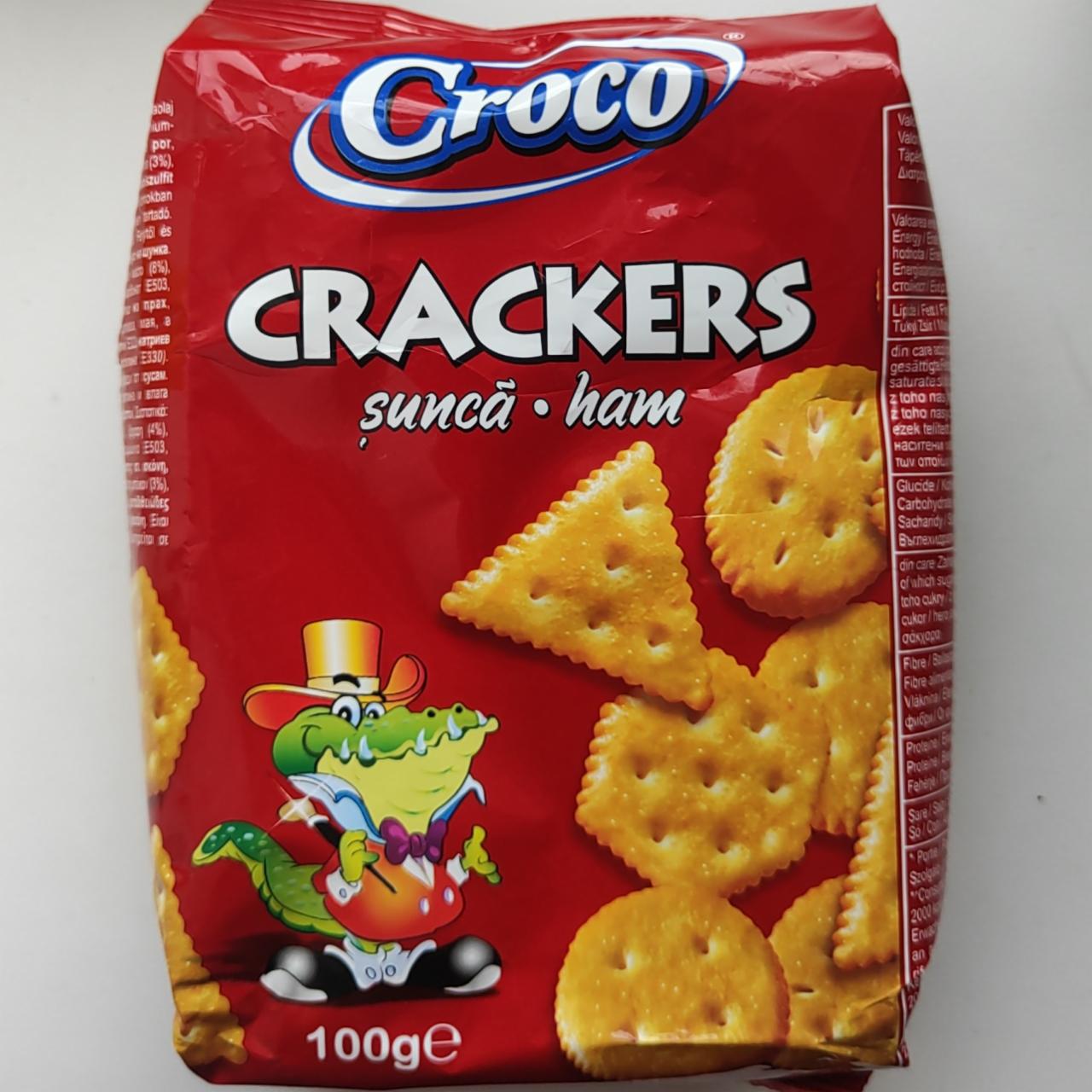 Fotografie - Crackers šunkové