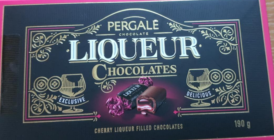 Fotografie - Pergale cherry liquer chocolates