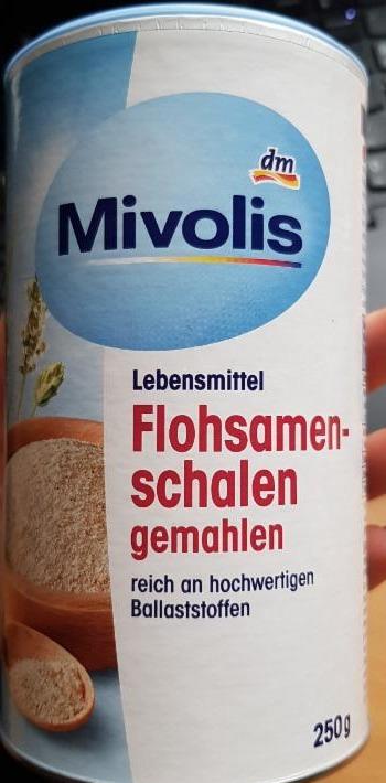 Fotografie - Flohsamenschalen gemahlen Mivolis