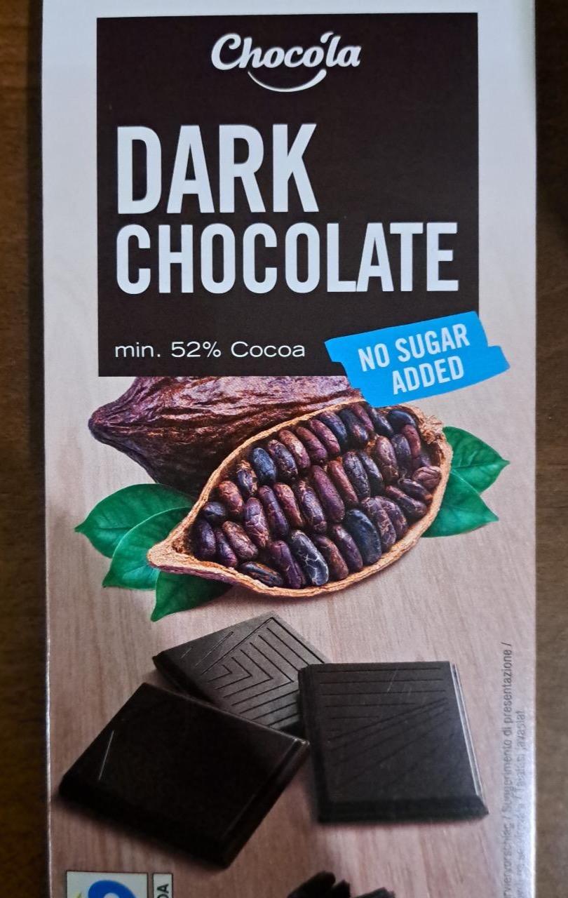 Fotografie - Dark Chocolate 52% Chocola