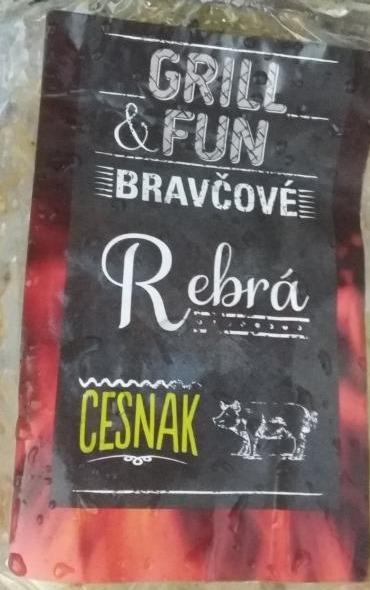 Fotografie - bravčové rebrá v cesnakovej marináde Grill & Fun