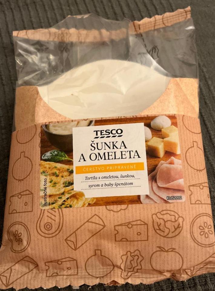 Fotografie - Šunka a omeleta Tortilla Tesco