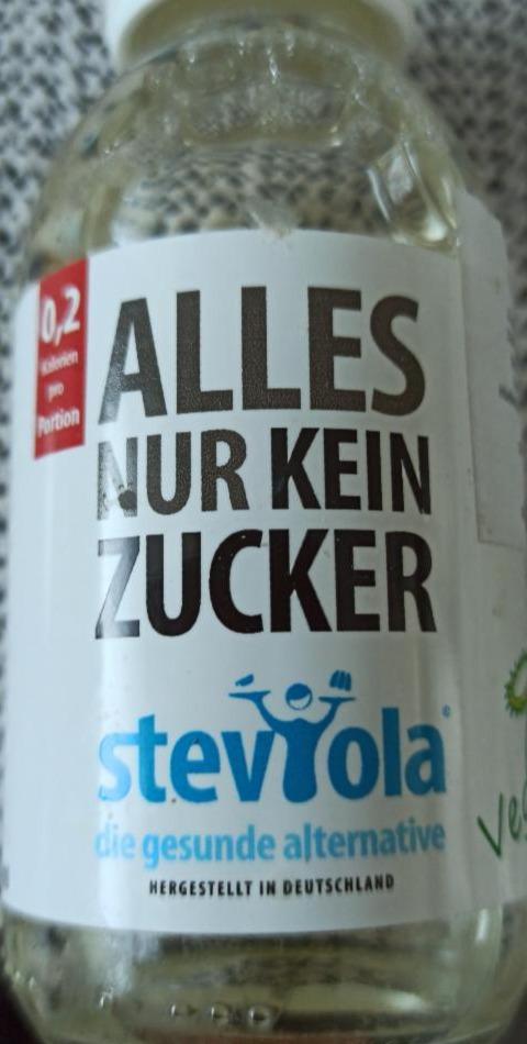 Fotografie - Alles nur kein zucker Steviola Fluid