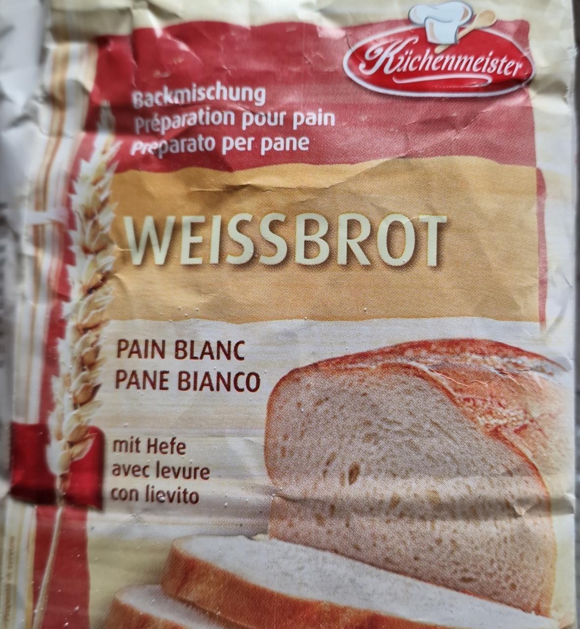 Fotografie - Weissbrot Backmischung Küchenmeister