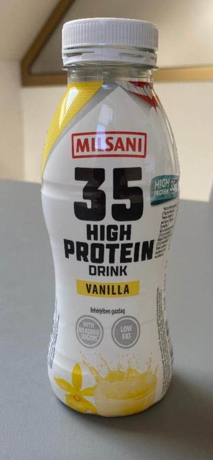 Fotografie - 35 High Protein Drink Vanilla Milsani