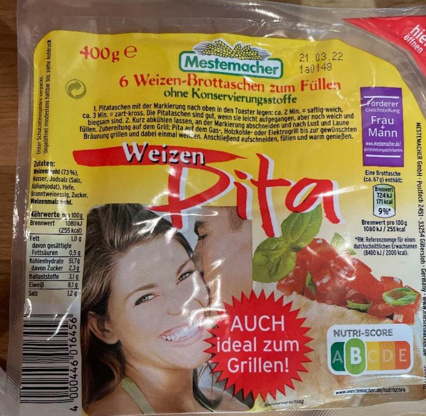 Fotografie - Weizen Pita Edeka