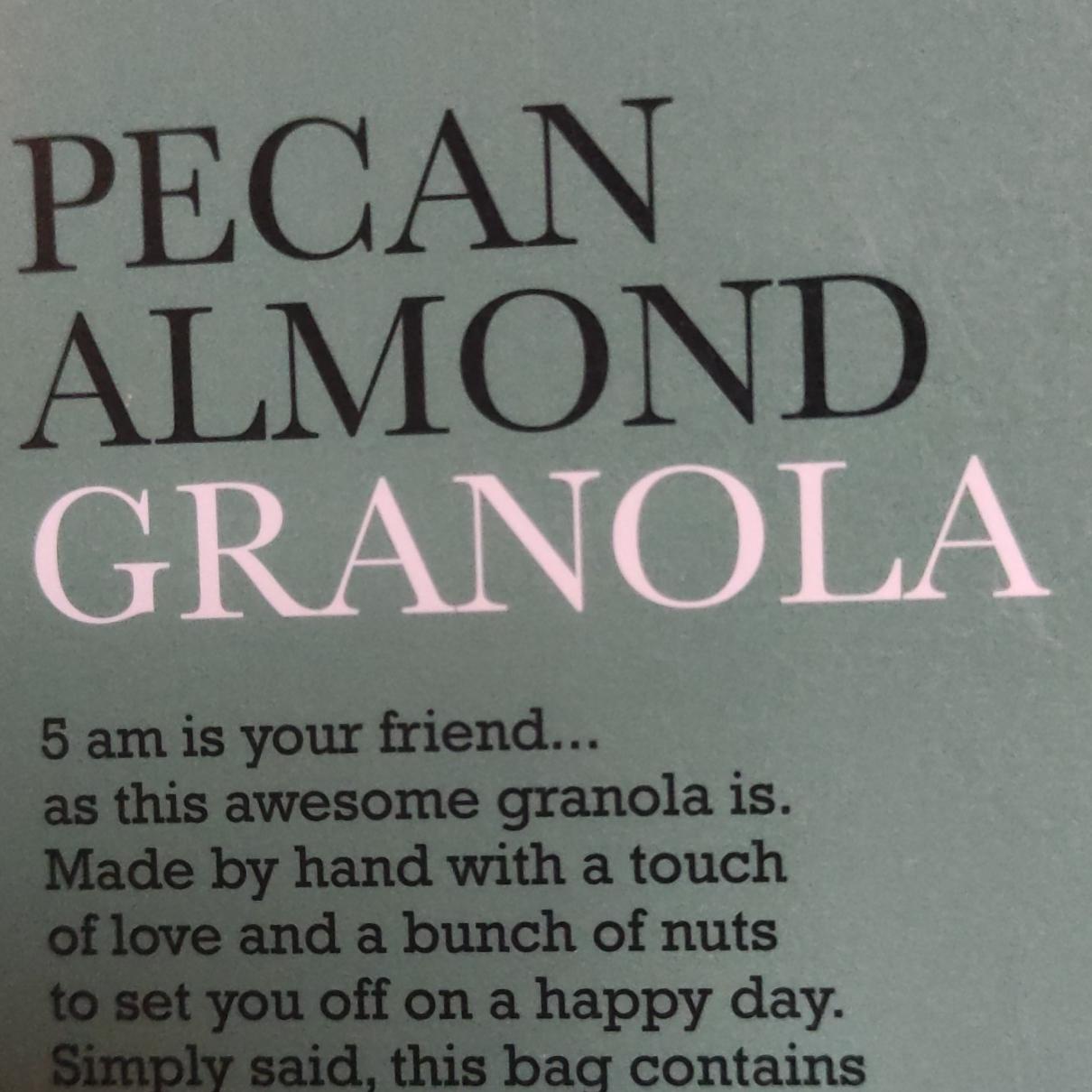 Fotografie - Almond Pecan Granola