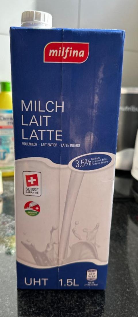 Fotografie - Milch 3,5% Milfina