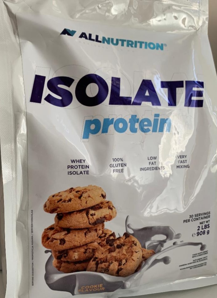 Fotografie - Isolate Protein Cookie Allnutrition