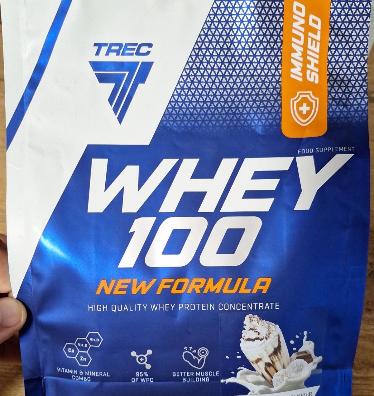 Fotografie - Whey 100 Chocolate-coconut Trec