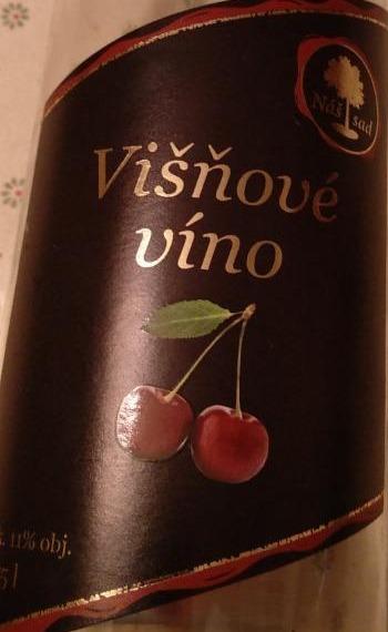 Fotografie - Višňové víno