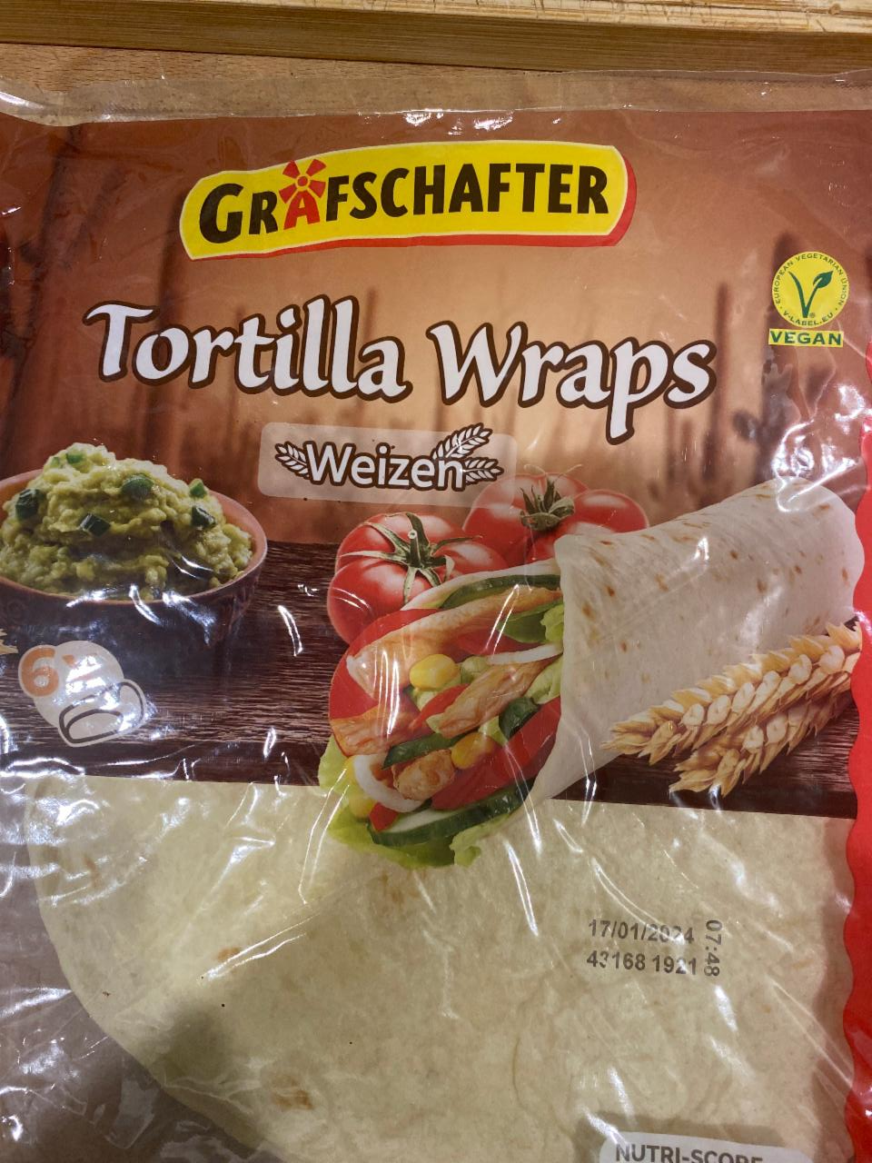 Fotografie - Tortilla Wraps Weizen Grafschafter